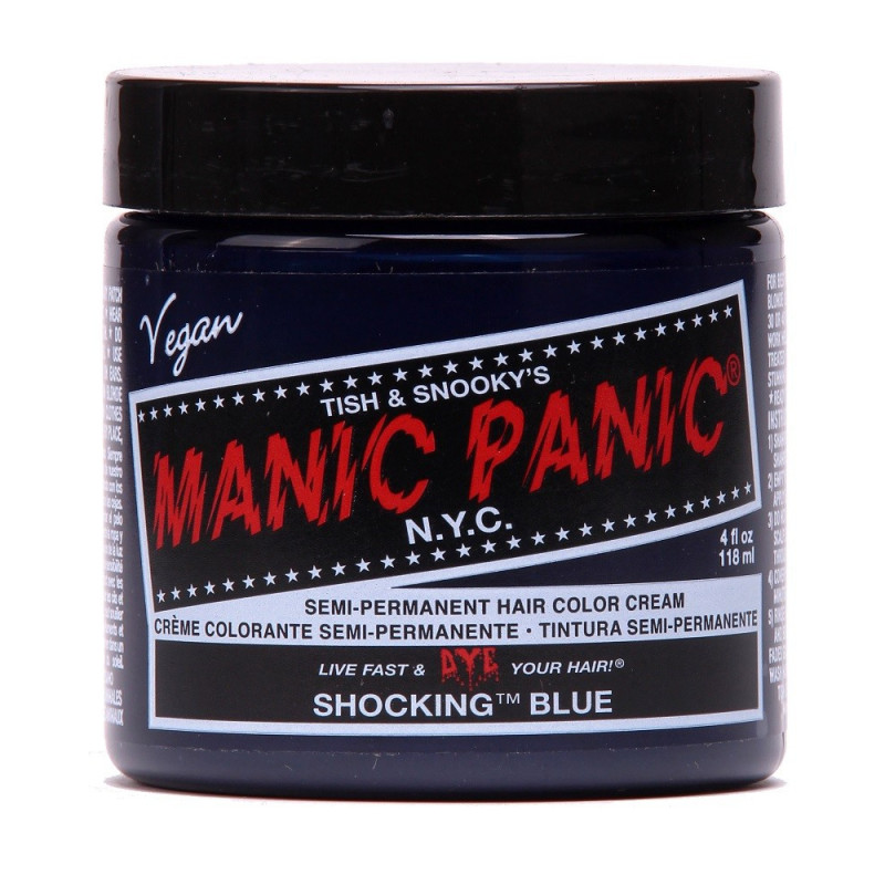 Manic Panic Shocking Blue Classic Hårfärg Vegan