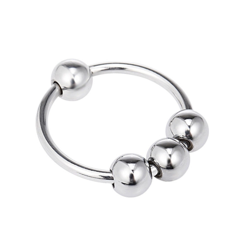 Polerad Ollonring i Rostfritt Stål | För Intensiv Stimulans