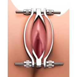 Pussy Clamp Adjustable Restraint Stainless Steel