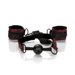 Breathable Ball Gag With Cuffs