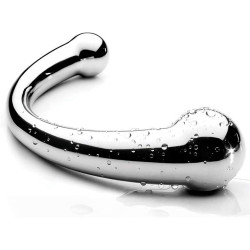 Njoy Pure Wand Dildo Steel Double Anal Vagina