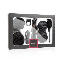 I Love Black Gift Set Dildo Handcuffs Penisring mm.
