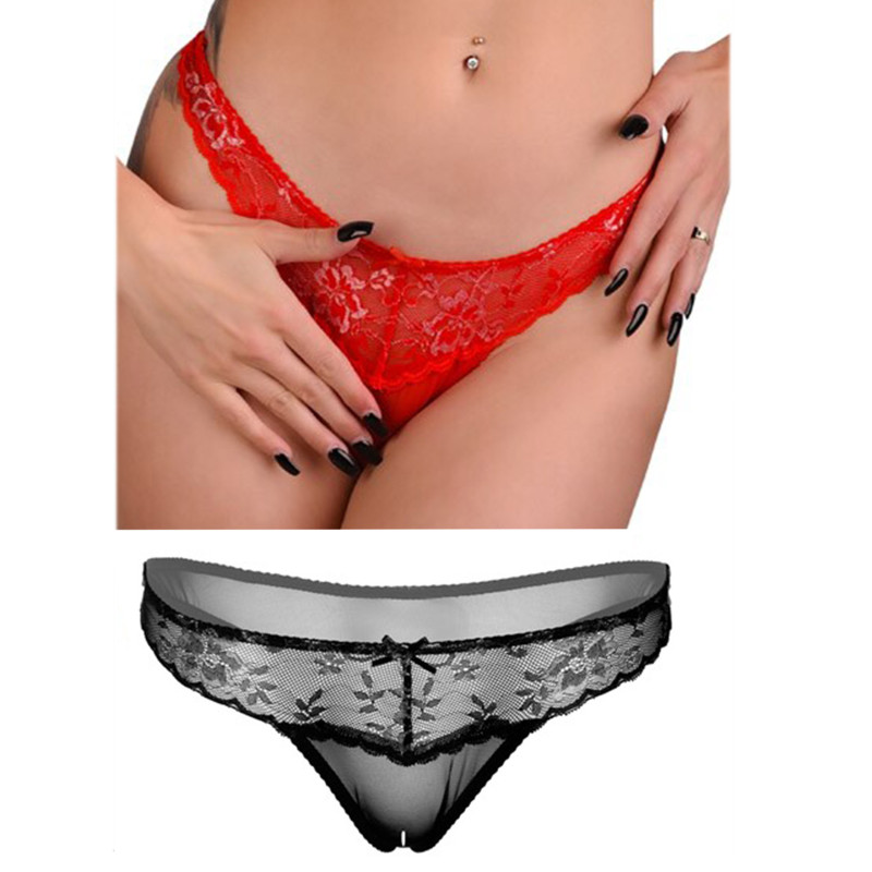 Daring Inmates Crotchless Floral Lace