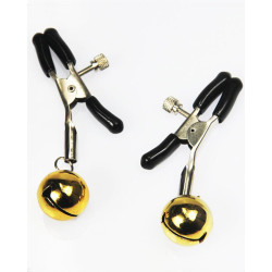 Nipple Clamps Bell Yellow Gold XL