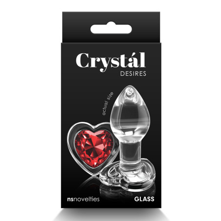 Crystal Desires Heart Small