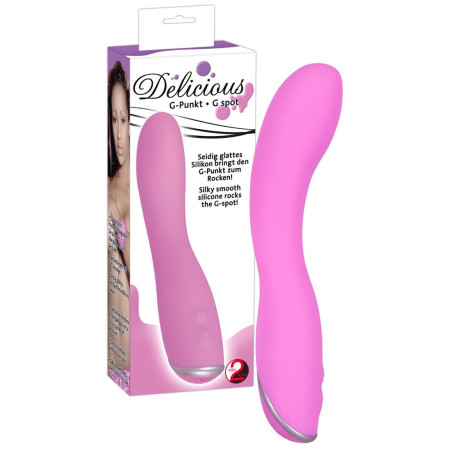 Delicious Silikon G-Punkts Vibrator