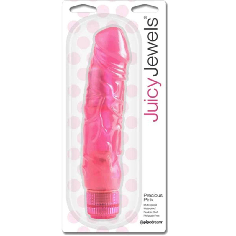 Juicy Jewels Precious Dildo Rosa Pipedream