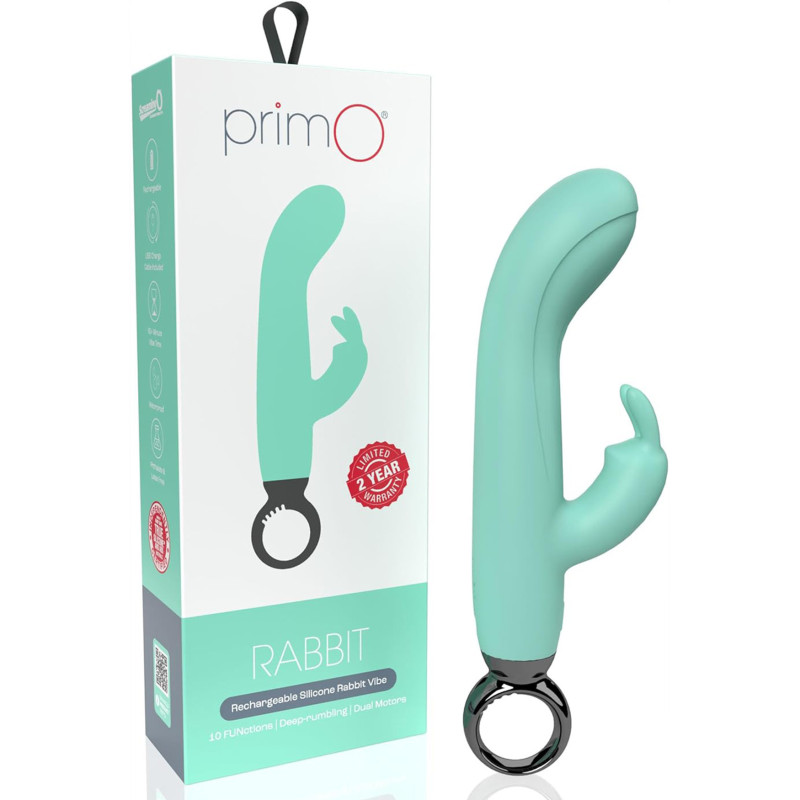 G-punkts Dildo Rabbit Grön Kraftfull ScreamingO Rechargeable