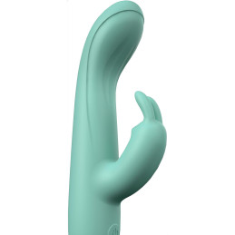 G-punkts Dildo Rabbit Grön Kraftfull ScreamingO Rechargeable