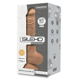 Dildo Med Sugfot Memory Silicone