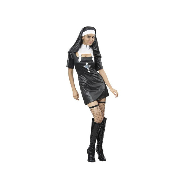 Sexy Nun Dress Maskerad Halloween