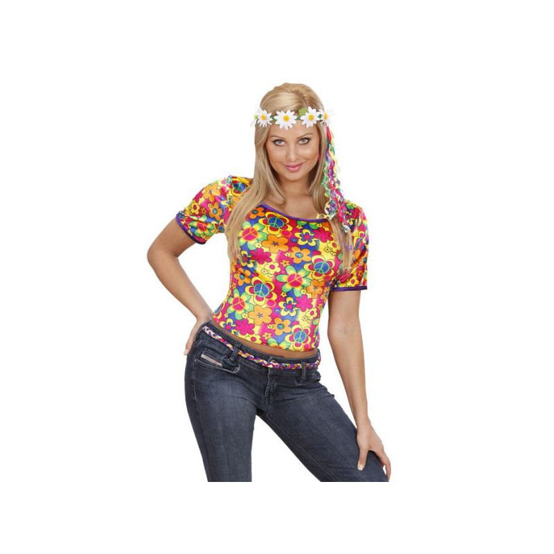 Hippie T-shirt Maskerad Halloween