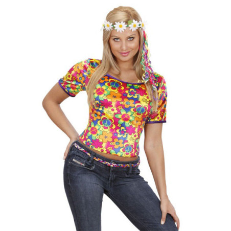 Hippie T-shirt Maskerad Halloween