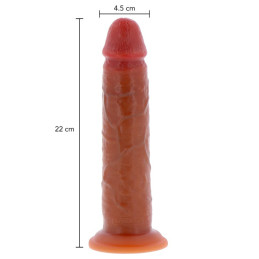 Naturlig Dildo Foreskin Real Skin Toyjoy