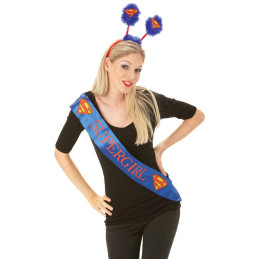 Supergirl Sashes Maskerad