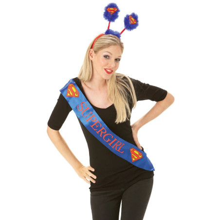 Supergirl Sashes Maskerad