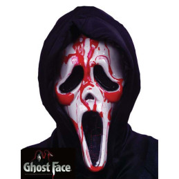 Ghost Face Zombie Bleedning Mask