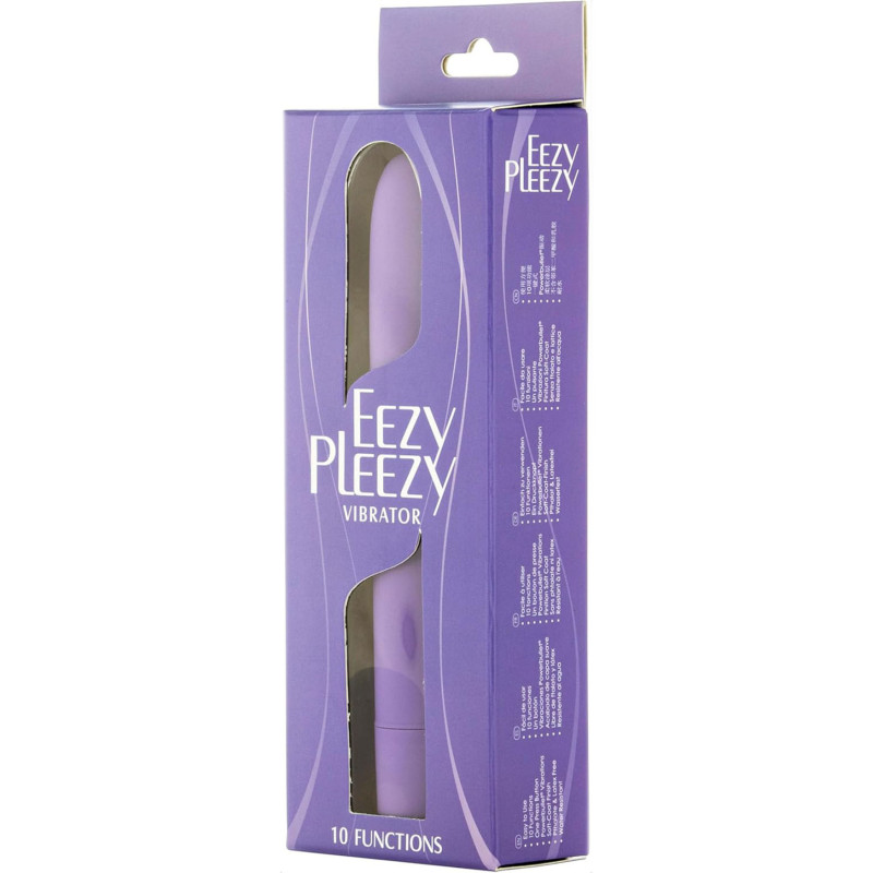 Eezy Pleezy Klassisk Vibrator DildoEezy Pleezy Klassisk Vibrator Purpl