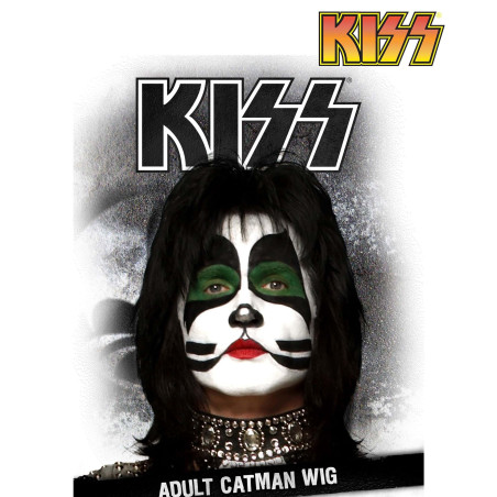 KISS The Catman Peruk Maskerad