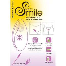 Sweet Smile Uppladdningsbar Touch Vibrator