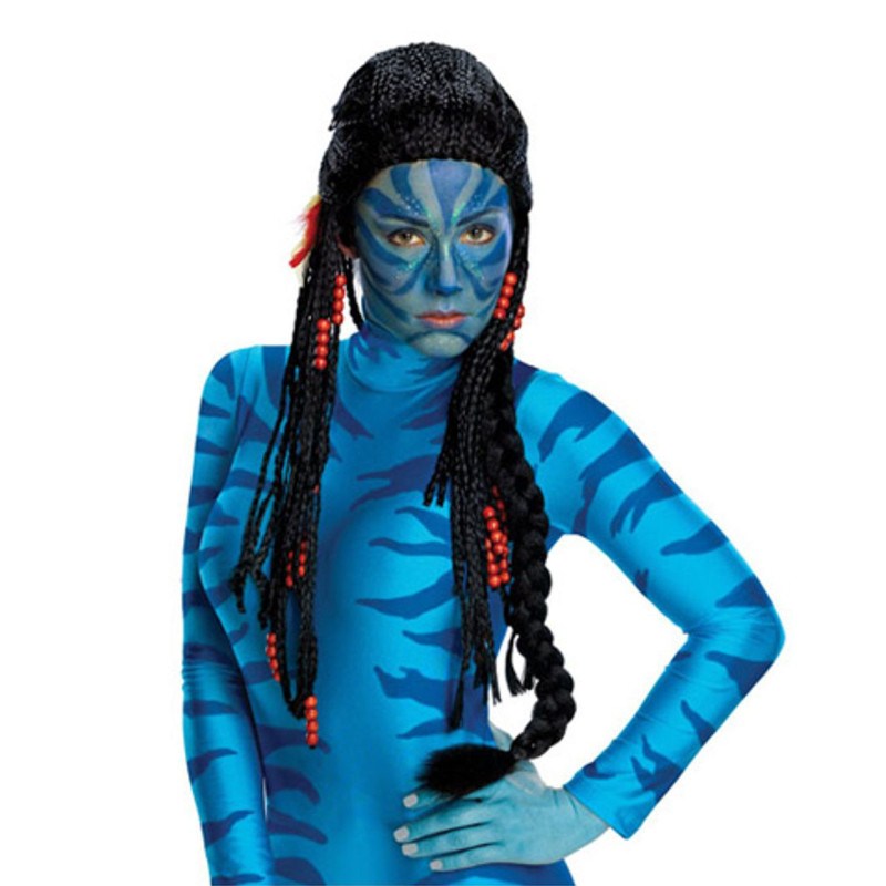 Neytiri Avatar peruk Maskerad Halloween