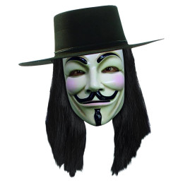 V för Vendetta peruk Maskerad Halloween