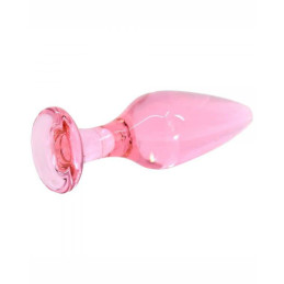 Buttplug Glas Pink