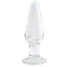 Firefly Glass Anal Plug Clear