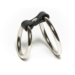 Penisring Tub Metall 2 ringar