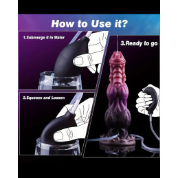 Alien Monsterdildo Squirting