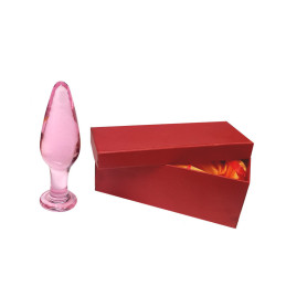Glas buttplug Pink