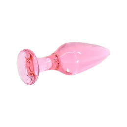 Glas buttplug Pink
