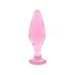 Glas buttplug Pink