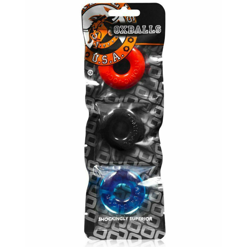 Oxballs 3 pack penisringar | G-punkten.se