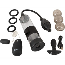 Penis & Prostataträningsset  | 7 delat med Pump & Vibrator
