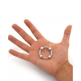 Polerad Ollonring i Rostfritt Stål | För Intensiv Stimulans