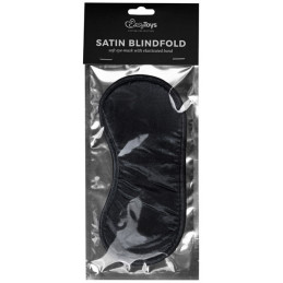 Easytoys Black Satin Eye Mask Erotisk ögonmask | G-punkten.se