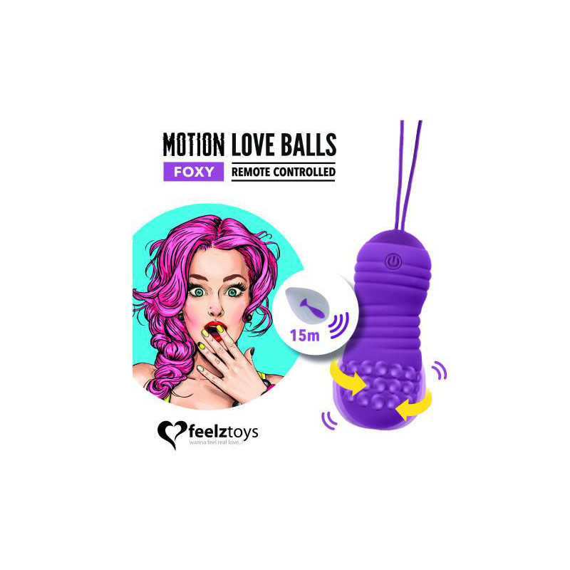 Remote Controlled Motion Love Balls Foxy Fjärrstyrd| G-punkten