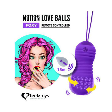 Remote Controlled Motion Love Balls Foxy Fjärrstyrd| G-punkten
