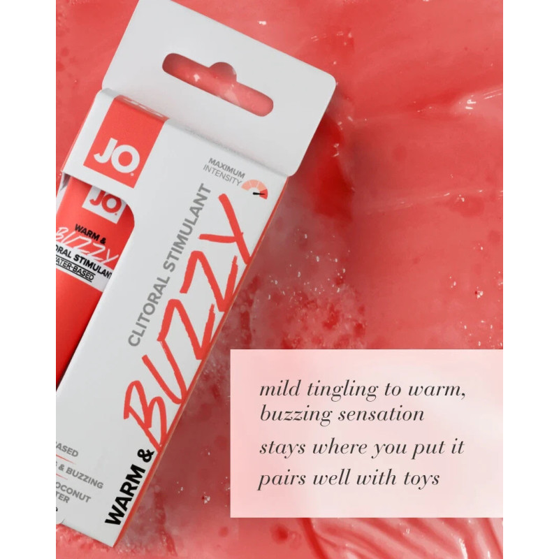 Warm & Buzzy Gel Sensuell Klitorisgel | G-punkten.se