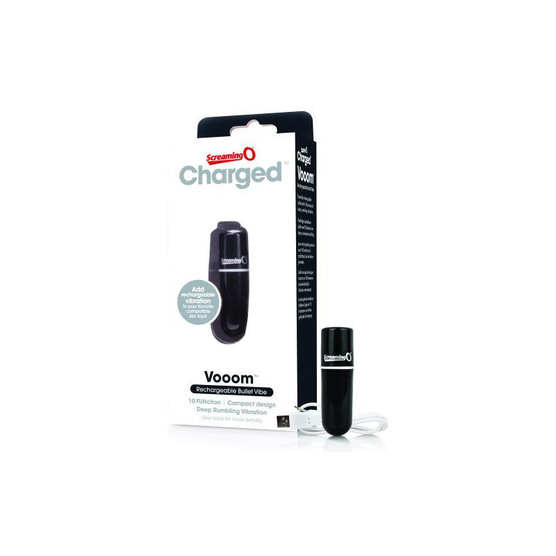 Vooom Bullet Black vibrerande bullet | G-punkten.se