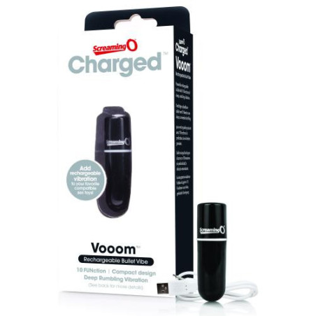 Vooom Bullet Black vibrerande bullet | G-punkten.se